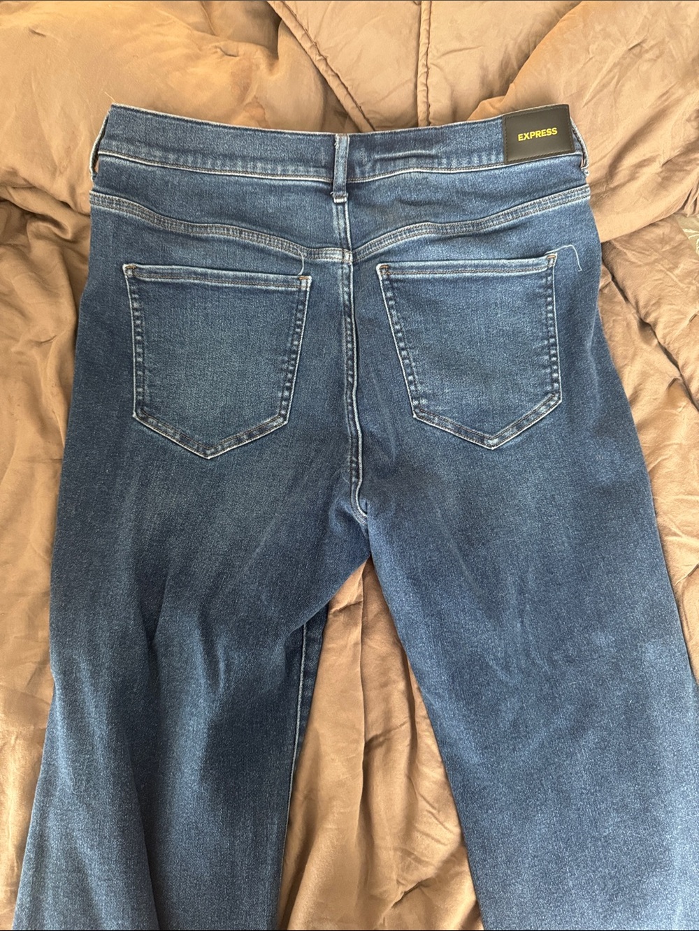 Express Dark Blue Denim Jeans - Picture 4 of 4